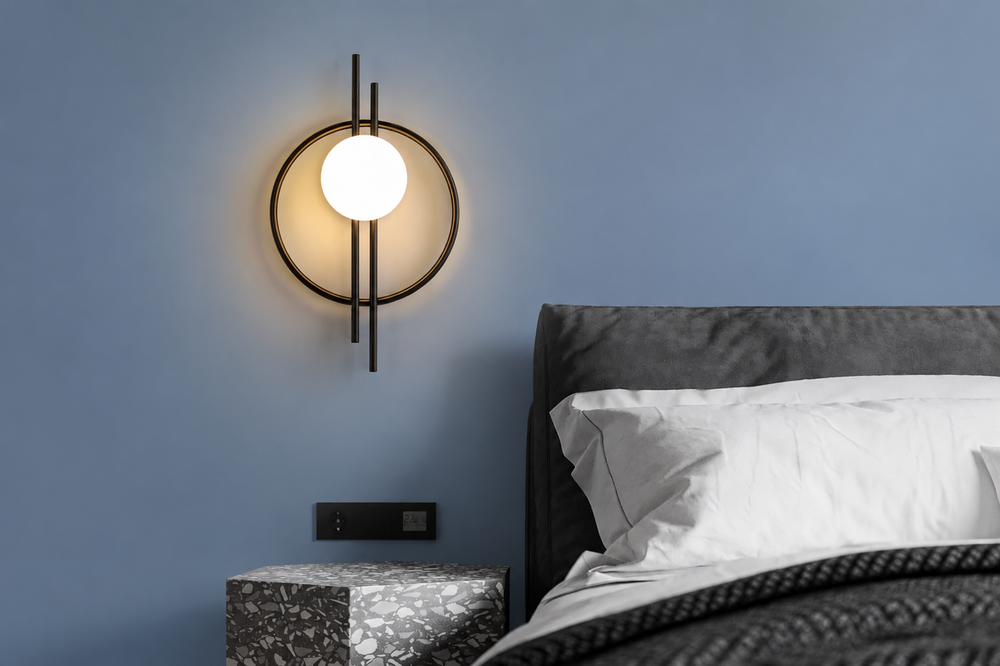 Modern Decoration Bright Iron Wall Lamp